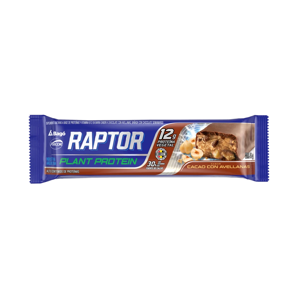 Raptor Plant Protein Barras