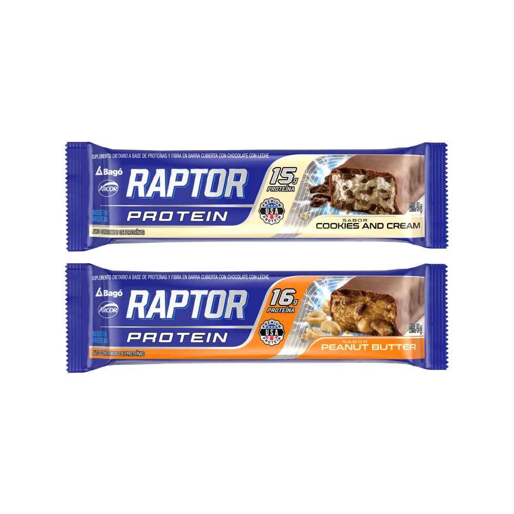 Raptor Protein Barras