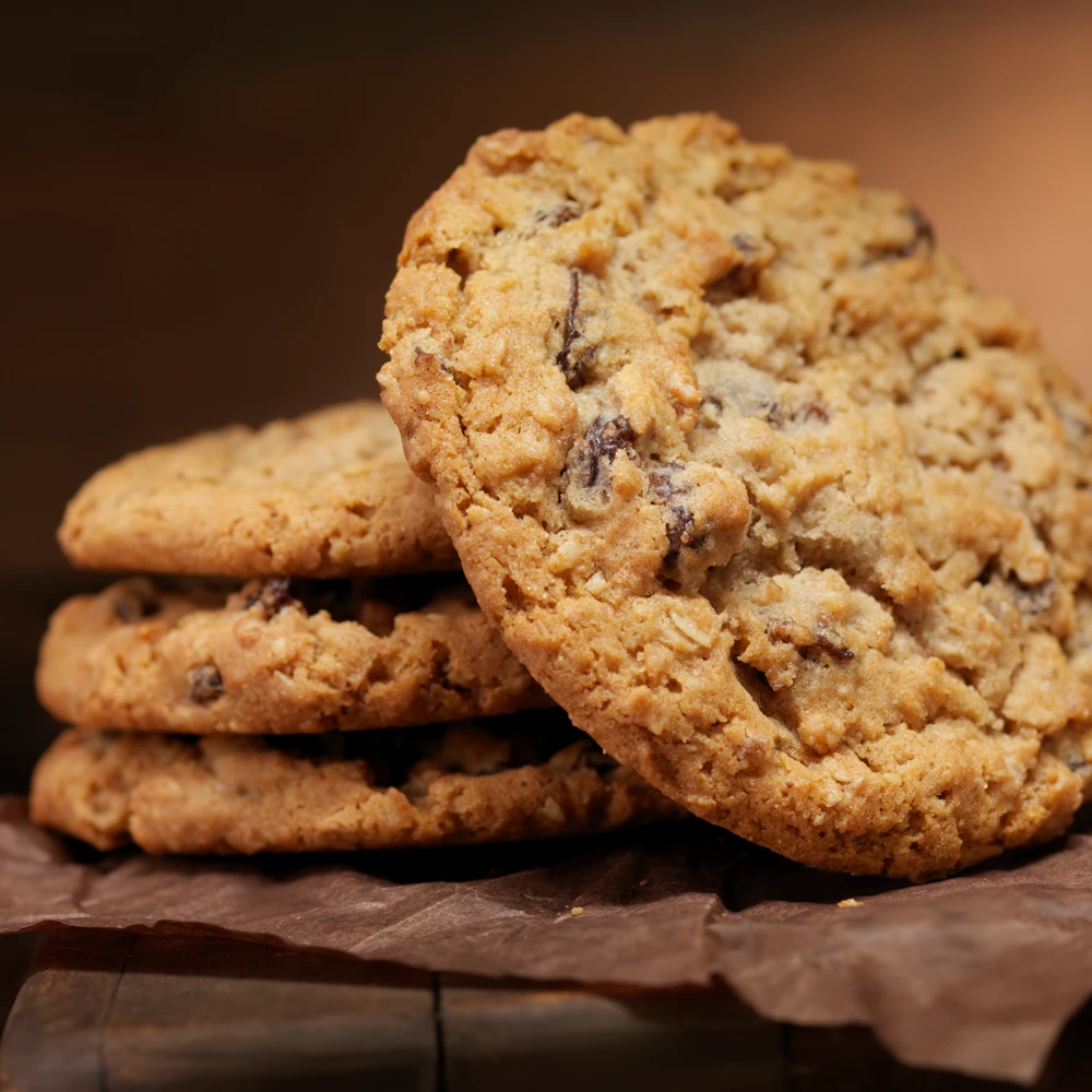 Cookies proteicos de avena