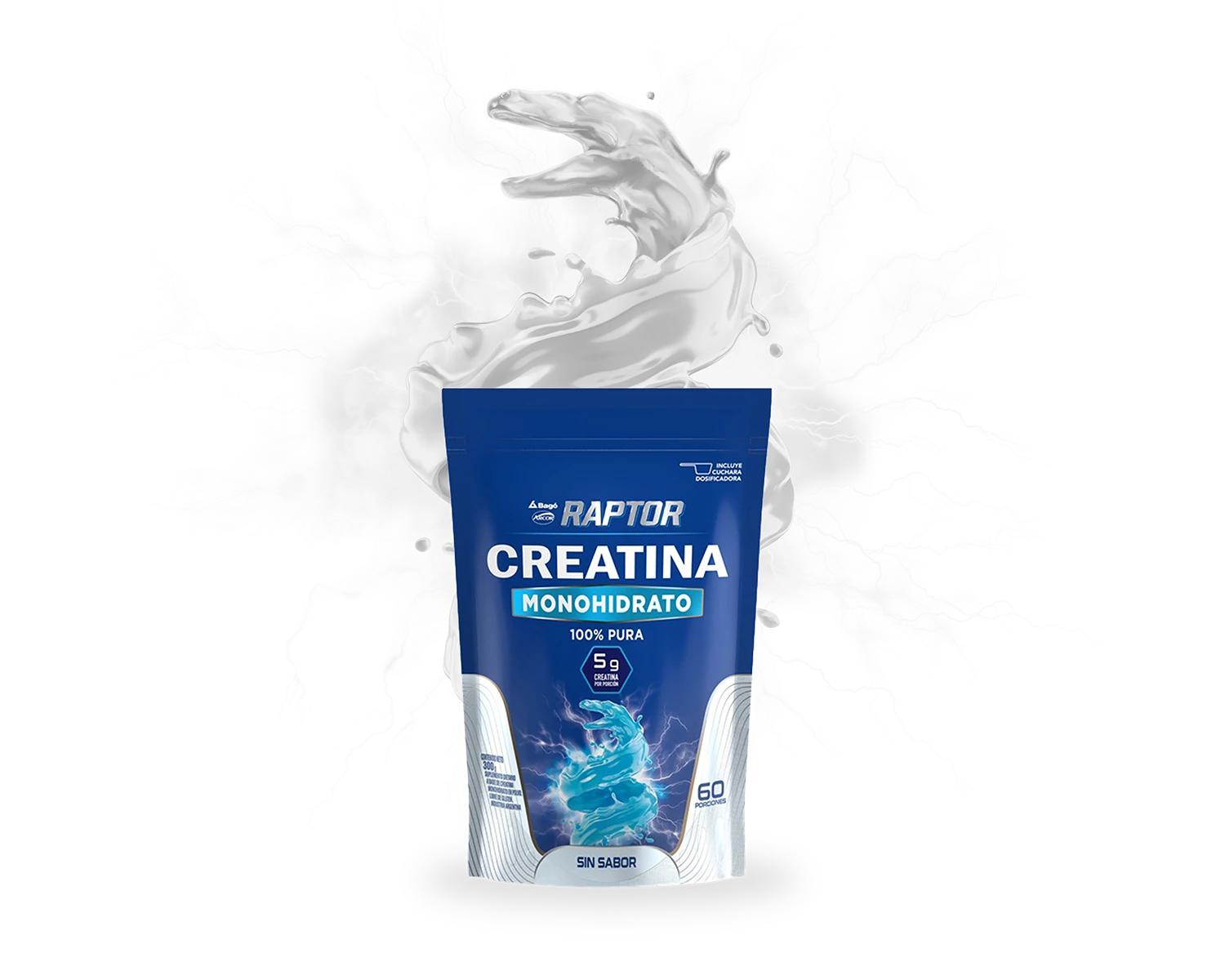 Raptor Creatina Sin Sabor